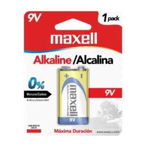 Bateria Alcalina 9 Volt 6LF22 Maxell