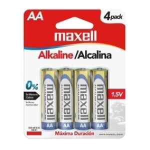 Baterias Alcalinas AA 4 PK LR-06 Maxell
