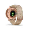 Reloj inteligente hibrido vivomove Luxe rose gold - Garmin-12168