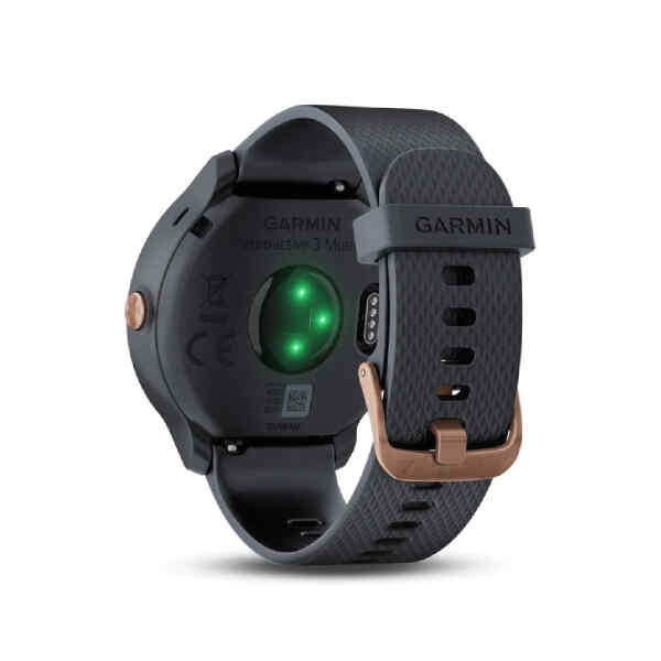 Reloj inteligente vivoactive 3 Music Granite Blue Rose GARMIN