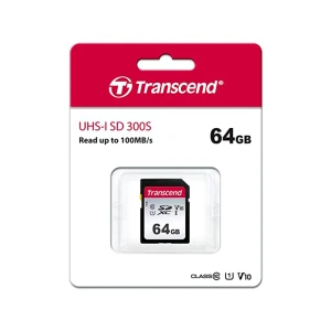 Memoria SD 64GB UHS-I U1 , TS64GSDC300S  – Transcend