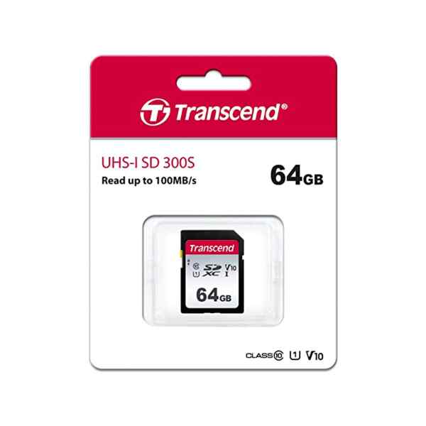 Memoria SD 64GB UHS-I U3 , TS64GSDC300S - Transcend-0