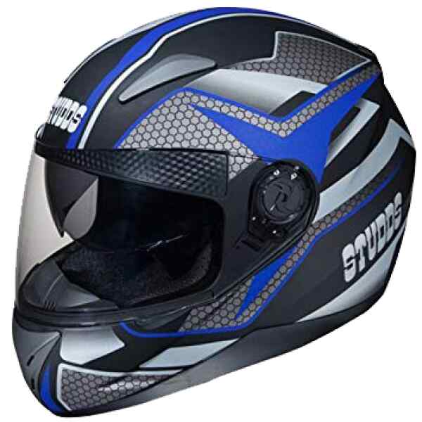 CASCO SHIFTER D1 MATT BLACK N1 CERRADO STUDDS talla XL-0