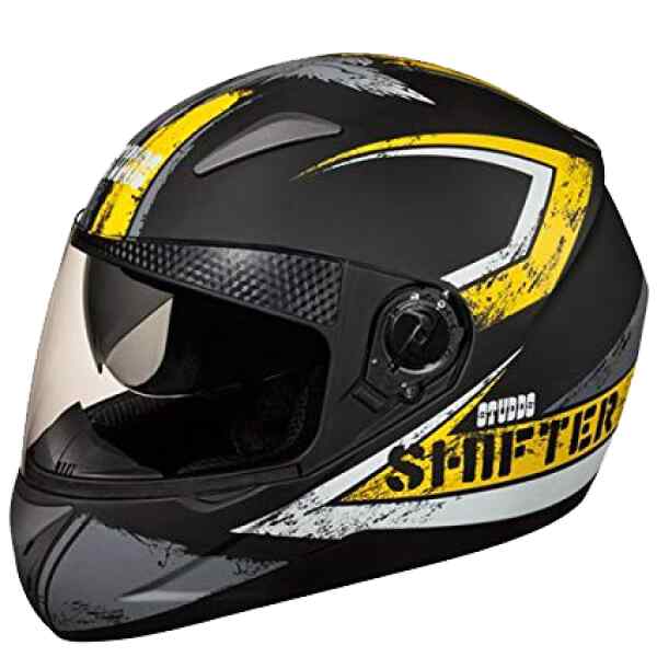 CASCO SHIFTER D1 MATT BLACK N5 CERRADO STUDDS talla XL-0