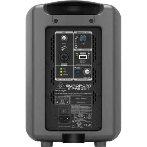 SISTEMA DE AMPLIFICACION PORTATIL | MPA30BT - BEHRINGER -9213