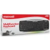 Teclado Multimedia USB MAXELL KB-100-0