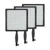 Kit de 3 luces LED con tripode y estuche | CN-576C 3KIT+T - NANGUANG-0