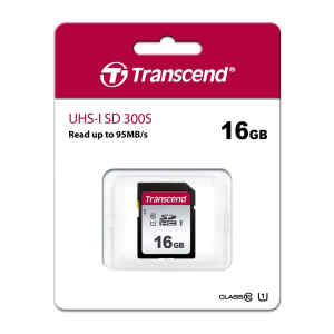 Memoria SD 16GB UHS-I U1, TS16GSDC300S - Transcend-0