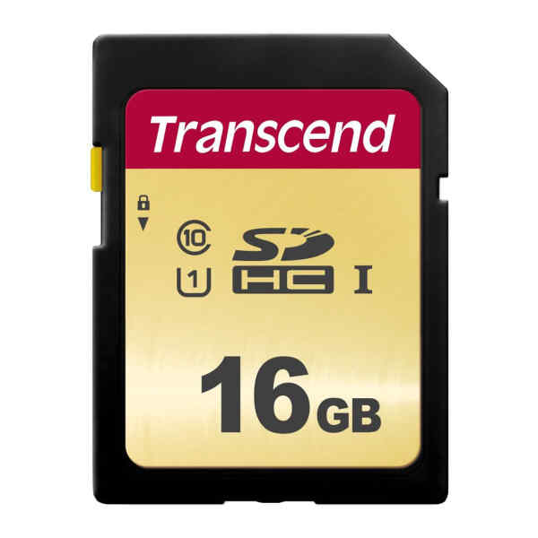 Memoria SD 16GB UHS-I U1, TS16GSDC500S - Transcend -14816