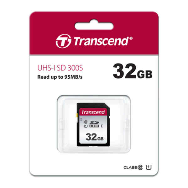 Memoria SD 32GB UHS-I U1 TS32GSDC300S - Transcend-0
