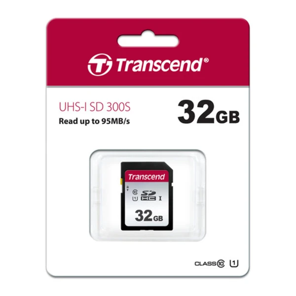 Memoria SD 32GB UHS-I U1 TS32GSDC300S - Transcend-0