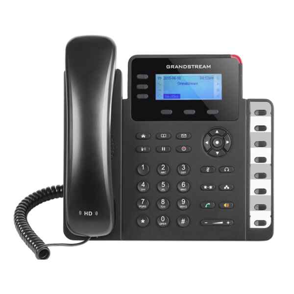 Teléfono SIP Grandstream GXP1630, 3 Cuentas SIP, Pantalla LCD, 3 Teclas Programables, 10/100/1000 Mbps-0