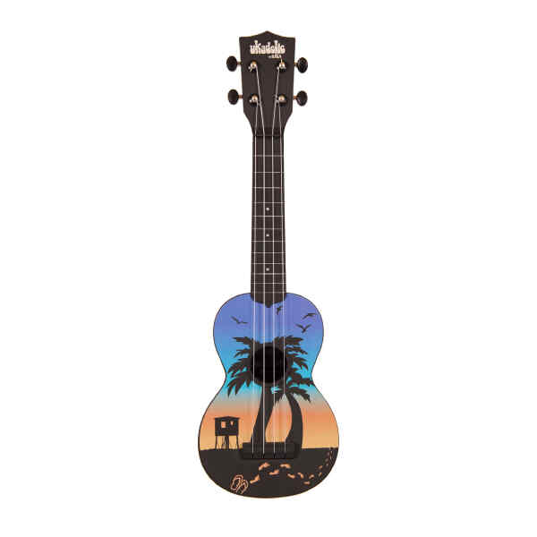 Ukulele Soprano Resistente al Agua Con Diseño | KA-SU-SUNSET - KALA-0