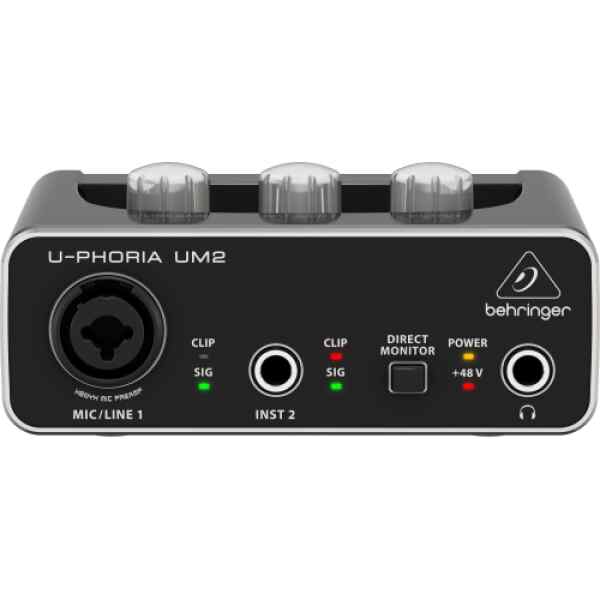 UM2 U-PHORIA AUDIOPHILE 2x2 USB INTERFAZ DE AUDIO BEHRINGER-0