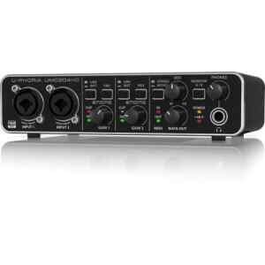 Interfaz de audio Behringer UMC204HD U-PHORIA