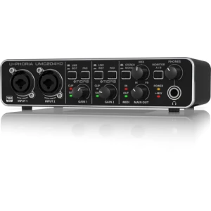 Interfaz de audio Behringer UMC204HD U-PHORIA