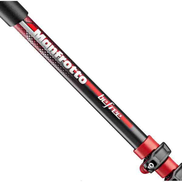 Tripode Befree de aluminio ROJO | MKBFRA4RD-BH - MANFROTTO-10868