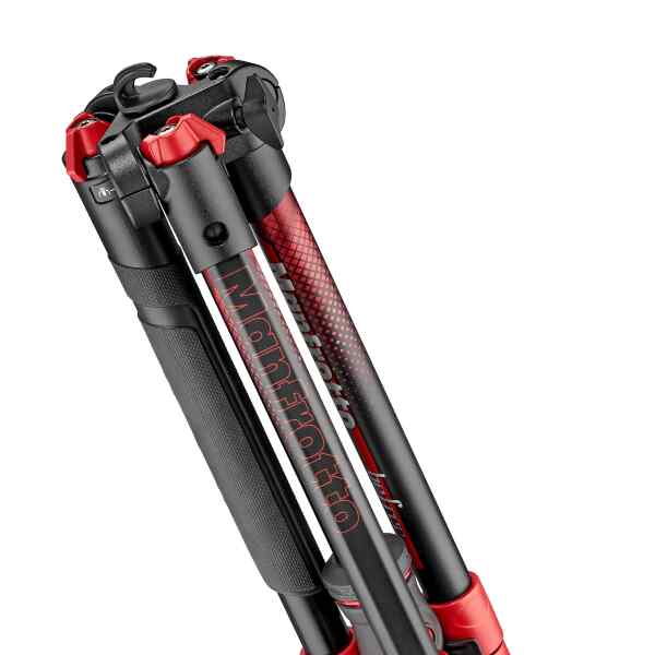 Tripode Befree de aluminio ROJO | MKBFRA4RD-BH - MANFROTTO-10871
