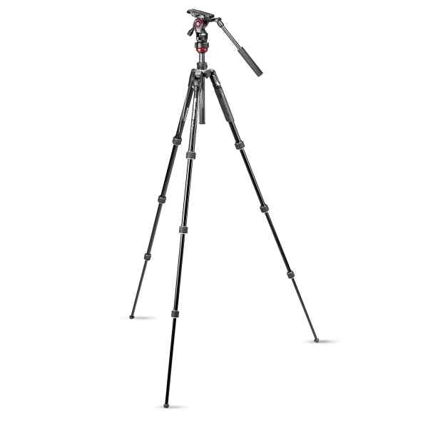 Befree live Aluminium tripode Manfrotto twist, video head MVKBFRT-LIVE-10893