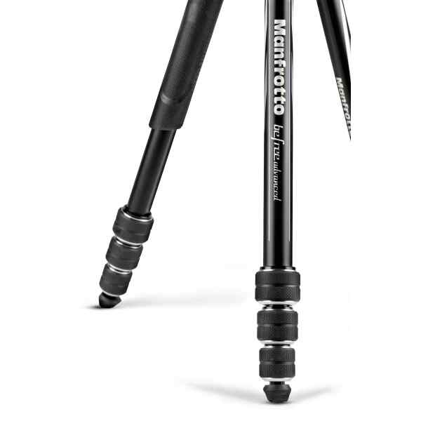 Befree live Aluminium tripode Manfrotto twist, video head MVKBFRT-LIVE-10895