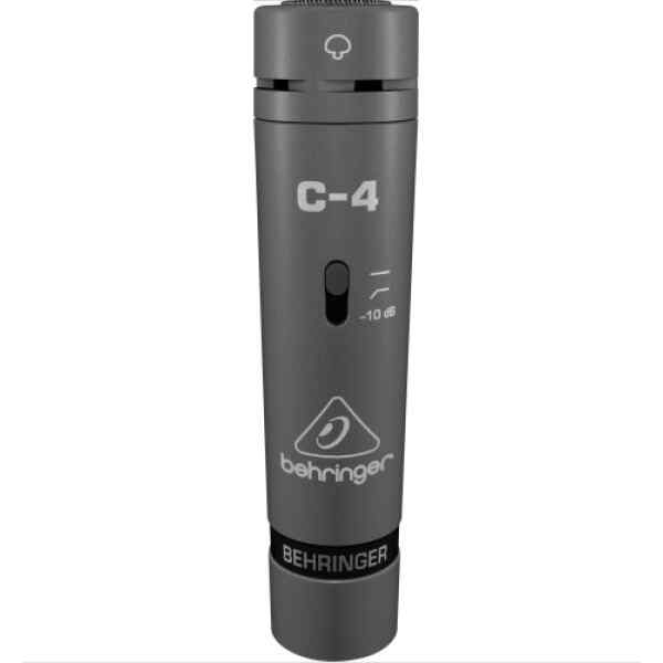 C-4 MICROFONOS (EMPAREJADOS) DE CONDENSADOR DE DIAFRAGMA SIMPLE BEHRINGER-0