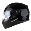CASCO NEGRO CERRADO BRILLANTE VOSS talla L-0