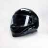 CASCO NEGRO CERRADO BRILLANTE VOSS talla L-8631
