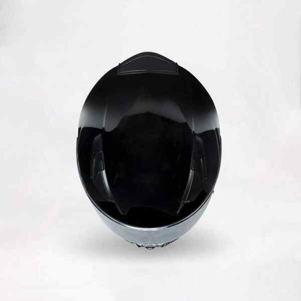 CASCO NEGRO CERRADO BRILLANTE VOSS talla L-8633