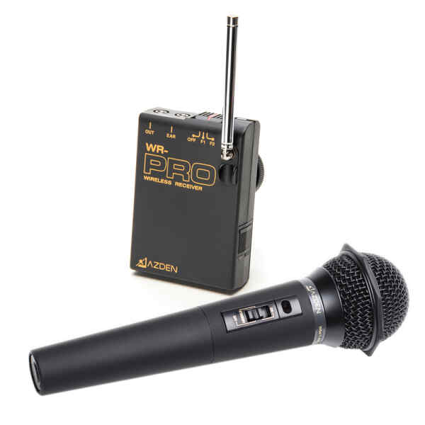 Microfono de mano Inalambrico para videocamaras | VHF WHX-PRO - AZDEN-0