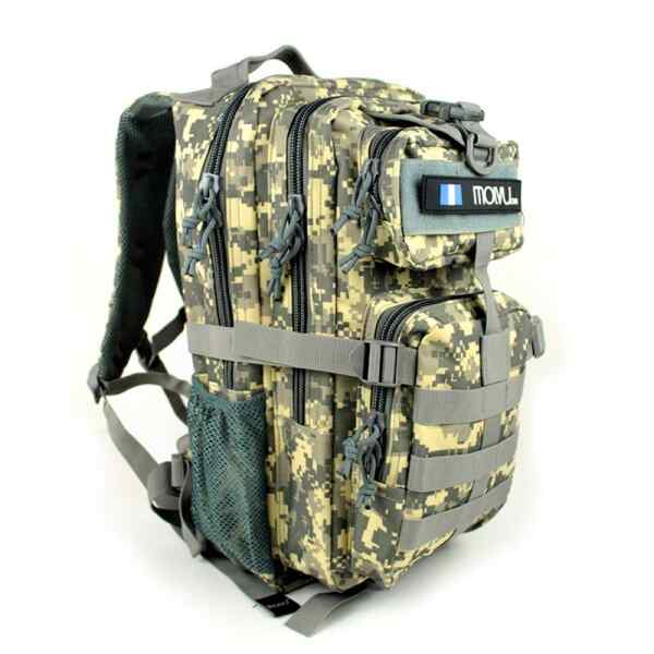 MOCHILA M020 GRIS PIXEL MOLVU-0