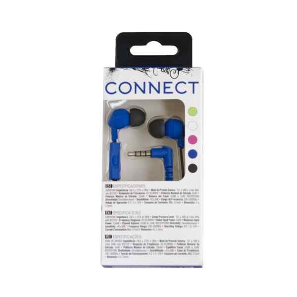 Auriculares Stereo BUSD Con Microfono Blue IN-345 Maxell-0