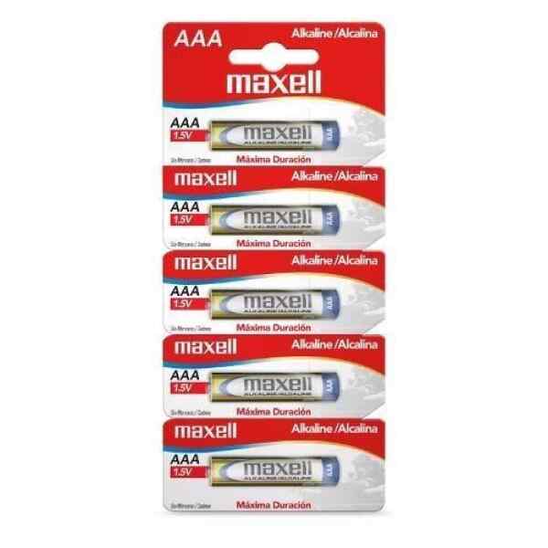 Alcalina AAA 5PK TIRA LR03 5TS Maxell-0