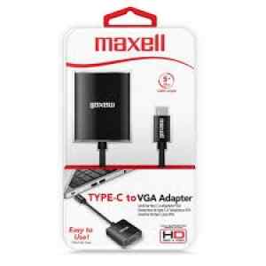 Cable USB-C to VGA Female Conv. CB-USB-C-VGA Maxell