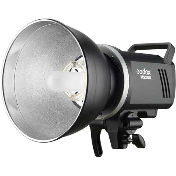 Kit de 3, Flash MS-200 con Softbox de 60X90, tripodes, trigger XT-16, estuche, reflector MS200-D - GODOX-13294