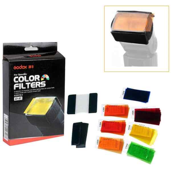 Kit de filtros para Flash de camara | CF-07 - GODOX-0