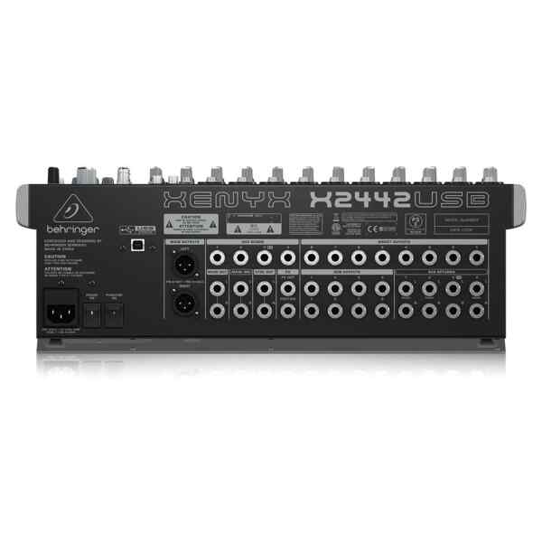 Consola de 24 entradas | (10-XLR) 4/2-BUSES, X2442USB - Behringer-13224