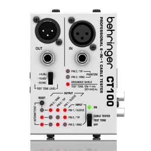 Cable tester probador de cables 6 en 1 CT100 – Behringer