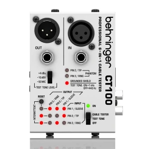 Cable tester probador de cables 6 en 1 CT100 – Behringer
