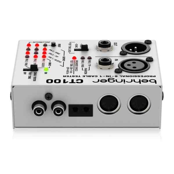 Cable tester probador de cables 6 en 1 CT100 - Behringer-12536