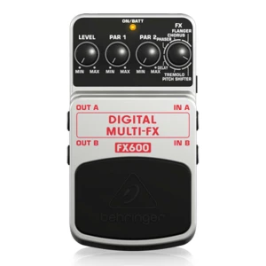 Pedal para guitarra digital multi efectos FX600 – Behringer