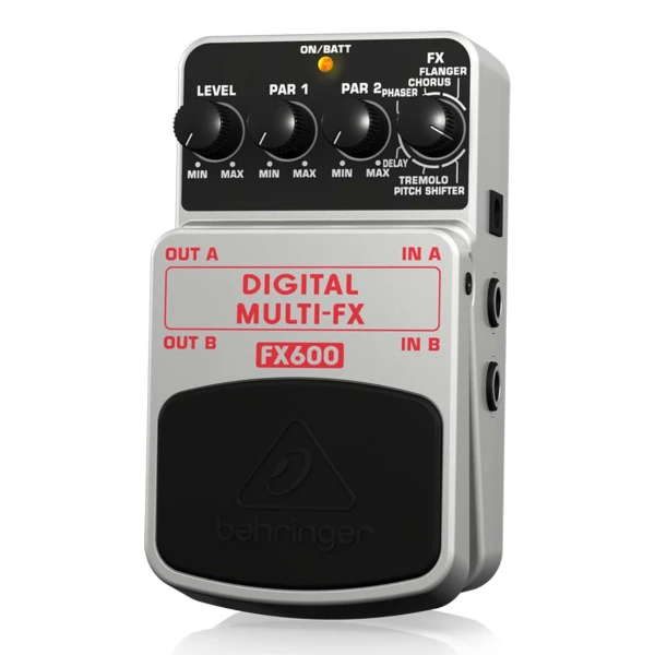Pedal para guitarra digital multi efectos FX600 - Behringer-12582