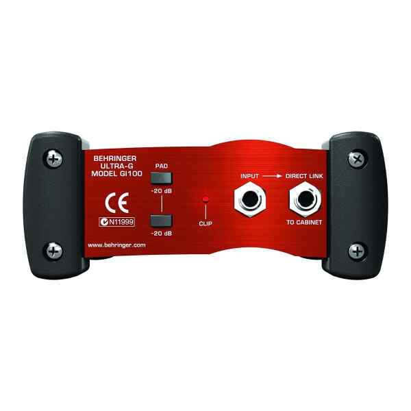 Caja directa con emulador de bocina para guitarra GI100 ULTRA-G - Behringer-12591