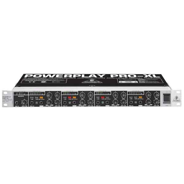 Amplificador de audifonos de 4 canales HA4700 POWERPLAY - Behringer-0