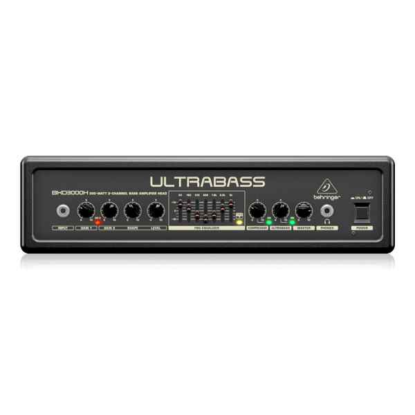 Cabezal de amplificador para bajo 300-WATTS BXD3000H - Behringer-0