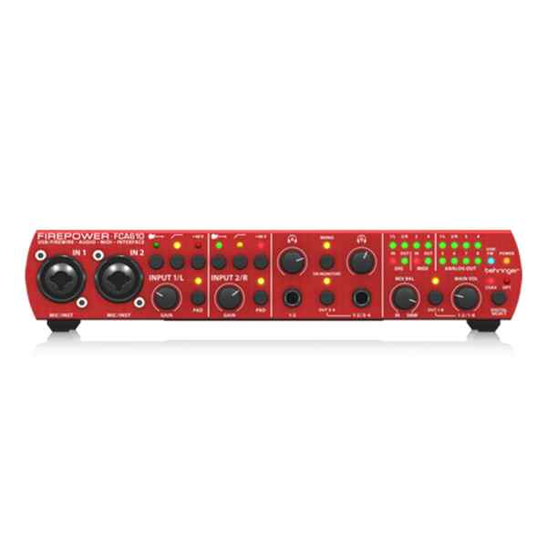 Interfaz de audio usb, AUDIOPHILE 6-IN/10-OUT, FCA610 - Behringer-0