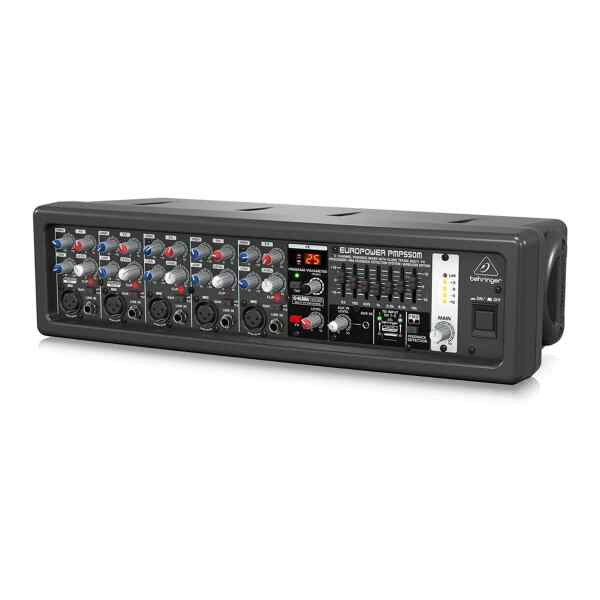Mezclador amplificado de 500-Watts 5-Canales PMP550M - Behringer-13173