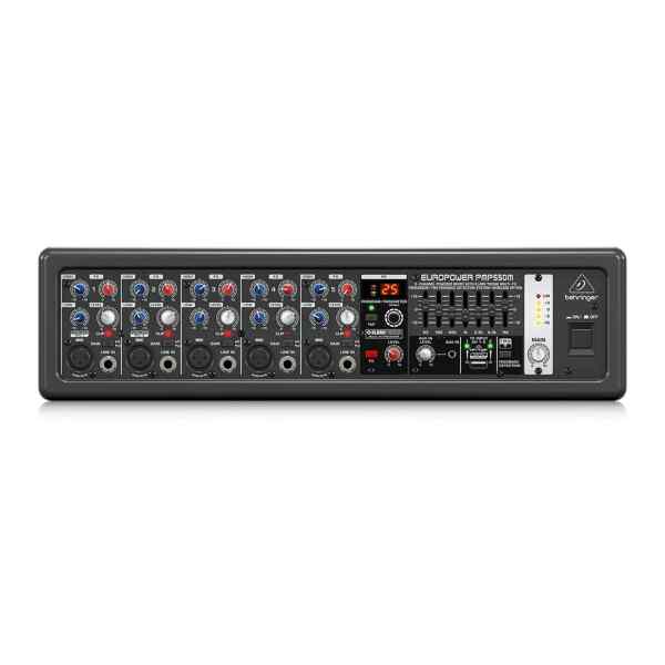 Mezclador amplificado de 500-Watts 5-Canales PMP550M - Behringer-0