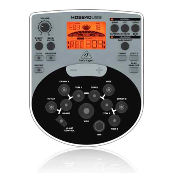 Bateria electronica de 8-Piezas 175 Sonidos, XD80USB - Behringer-12797