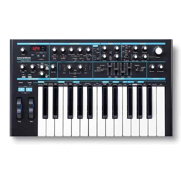 Sintetizador analogo / Arpegiador / Secuenciador, 25 TECLAS BASS STATION II - Novation-0