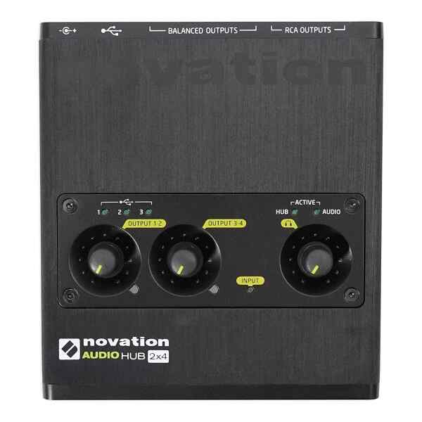 Interfaz de audio usb AUDIOHUB 2X4 - Novation-0
